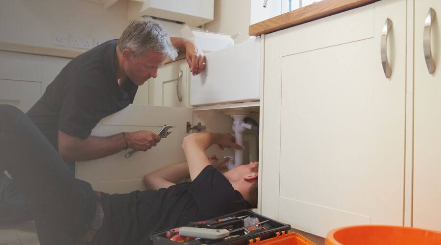 Professional tankless water heater installation in Gildford, MT